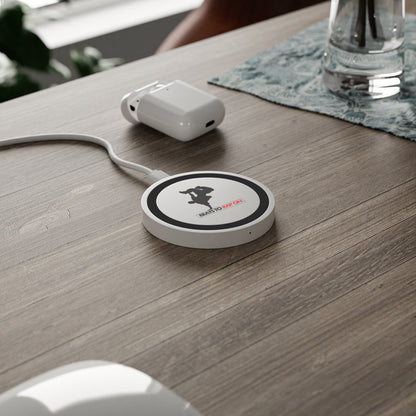 ⚡ Quake Wireless Charging Pad – Charge Like a Boss