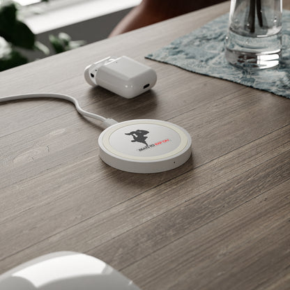 ⚡ Quake Wireless Charging Pad – Charge Like a Boss