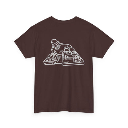 🎧 Turntable King Unisex Heavy Cotton Tee – For True Music Lovers 🎧